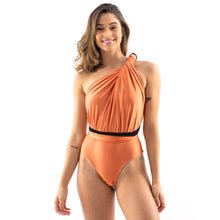 Load image into Gallery viewer, 5 in 1 Bathsuit One Piece Swimsuit - Orange