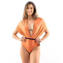 Load image into Gallery viewer, 5 in 1 Bathsuit One Piece Swimsuit - Orange
