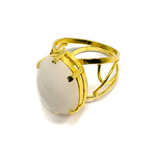 Load image into Gallery viewer, Camboriú Gold Handmade Ring with Stone