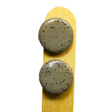 Load image into Gallery viewer, Ceramic Handmade Button Earring with Different Prints