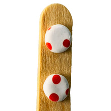 Load image into Gallery viewer, Ceramic Handmade Mini Earring with Drops