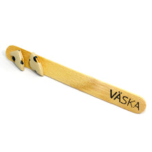 Load image into Gallery viewer, Ceramic Handmade Vase Earring - Leopard