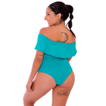 Load image into Gallery viewer, Ciganinha One Piece Activewear Bodysuit - Emerald