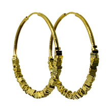 Load image into Gallery viewer, Leme Gold Handmade Hoop