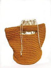 Load image into Gallery viewer, Nautical Corded Handmade Eco-friendly Handbag