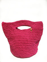 Load image into Gallery viewer, Nautical Corded Handmade Eco-friendly Handbag