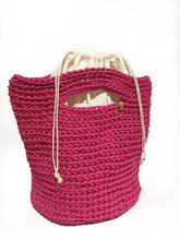 Load image into Gallery viewer, Nautical Corded Handmade Eco-friendly Handbag
