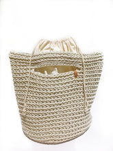 Load image into Gallery viewer, Nautical Corded Handmade Eco-friendly Handbag