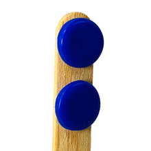 Load image into Gallery viewer, Plain Ceramic Handmade Button Earring