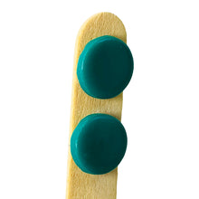 Load image into Gallery viewer, Plain Ceramic Handmade Button Earring