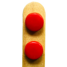 Load image into Gallery viewer, Plain Ceramic Handmade Mini Earring