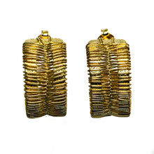 Load image into Gallery viewer, Sancho Gold Handmade Hoop