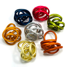 Load image into Gallery viewer, Scribble Aluminum Handmade Ring