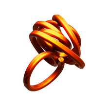 Load image into Gallery viewer, Scribble Aluminum Handmade Ring