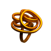 Load image into Gallery viewer, Scribble Aluminum Handmade Ring