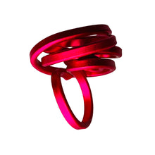Load image into Gallery viewer, Scribble Aluminum Handmade Ring