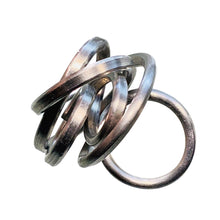 Load image into Gallery viewer, Scribble Aluminum Handmade Ring