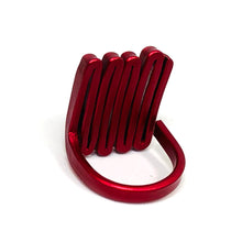 Load image into Gallery viewer, Zigzag Aluminum Handmade Ring