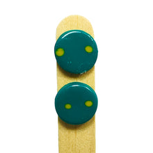 Load image into Gallery viewer, Ceramic Handmade Button Earring with Drops
