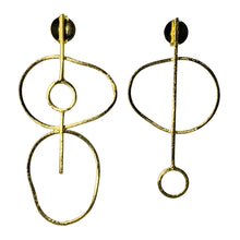 Load image into Gallery viewer, Leblon Gold Handmade Earring
