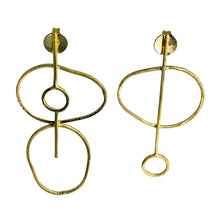 Load image into Gallery viewer, Leblon Gold Handmade Earring
