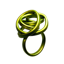 Load image into Gallery viewer, Scribble Aluminum Handmade Ring
