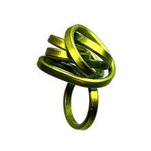 Load image into Gallery viewer, Scribble Aluminum Handmade Ring
