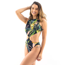 Load image into Gallery viewer, Tuisted Bathsuit One Piece Swimsuit - Tropical
